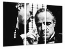 Tríptico el padrino, blanco y negro