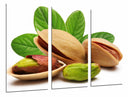 Tríptico pistachos, frutos secos, verde, aperitivo