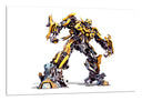 Cuadro transformer, bumblebee, coche amarillo
