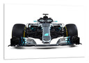 Cuadro Formula 1, Mercedes Fórmula 1 W09 2018, Hamilton, Bottas