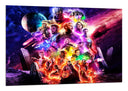 Cuadro marvel, superheroes, multiverso