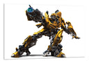 Cuadro transformer, bumblebee, coche amarillo