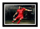 Cuadro enmarcado negro Futbol, Cristiano Ronaldo