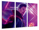 Tríptico docor strange, marvel, superheroe