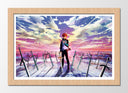 Cuadro enmarcado natural Anime Shirou Emiya