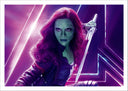 Lámina guardianes de la galaxia, gamora