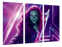 Tríptico guardianes de la galaxia, gamora