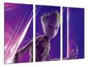 Tríptico los guardianes de la galaxia, groot