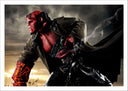 Lámina hellboy, demonio rojo
