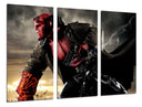 Tríptico hellboy, demonio rojo