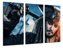 Tríptico piratas del caribe, capitan jack sparrow