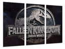 Tríptico jurassic parck, fallen kingdom