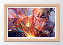 Cuadro enmarcado natural Anime Bakugou Katsuki My Hero