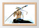 Cuadro enmarcado natural Anime Trafalgar Law One Piece