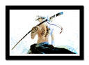 Cuadro enmarcado negro Anime Trafalgar Law One Piece