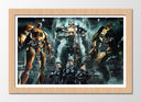 Cuadro enmarcado natural pacific rim, uprising