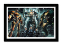 Cuadro enmarcado negro pacific rim, uprising