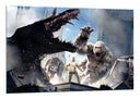 Cuadro godzlia vs king kong
