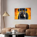 Estancia show dogs, perro policia