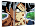 Tríptico Goku, dragon ball, anime, serie