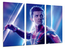 Tríptico spiderman, marvel, superheroe