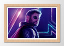 Cuadro enmarcado natural thor, marvel superheroe