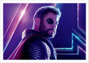 Lámina thor, marvel superheroe