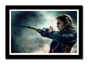Cuadro enmarcado negro harry potter, hermione