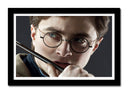 Cuadro enmarcado negro harry potter, daniel radcliffe