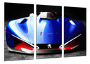 Tríptico peugeot L500 R hibrido,azul electrico