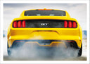 Lámina Ford GT, amarillo