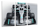 Tríptico Mercedes -AMG color plata,Formula 1