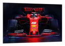 Cuadro Formula 1, Ferrari SF90 2019, Sebastian Vettel, Charles Leclerc
