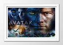 Cuadro enmarcado blanco Avatar, Pandora, James Cameron