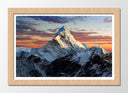 Cuadro enmarcado natural Montaña, Everest, Escalada, Himalaya, Atardecer,naturaleza