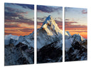 Tríptico Montaña, Everest, Escalada, Himalaya, Atardecer,naturaleza