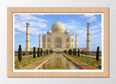 Cuadro enmarcado natural Taj Mahal, Índia, Palacio, 7 maravillas del mundo