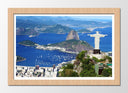 Cuadro enmarcado natural Cristo Redentor, Río de Janeiro, Jesús de Nazaret, 7 maravillas del mundo