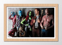 Cuadro enmarcado natural marvel, los guardianes de la galaxia