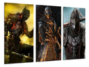Tríptico Videojuego Elden Ring, Xbox, Playstation