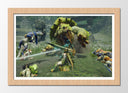 Cuadro enmarcado natural Videojuego Monster Hunter Rise, Nintendo, Paisaje
