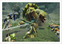 Lámina Videojuego Monster Hunter Rise, Nintendo, Paisaje
