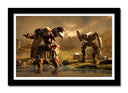 Cuadro enmarcado negro Videojuego BattleTech, Transformed