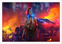 Lámina Videojuego Cyber Punk 2077, Chica, Vandal