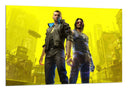 Cuadro Videojuego Cyber Punk 2077, Vandal, Amarillo