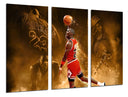 Tríptico Baloncesto, Chicago bull, Jordan, 23, NBA, Nike