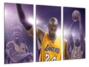 Tríptico Baloncesto, NBA , Lakers, Kobe Bryant