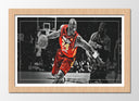 Cuadro enmarcado natural Balonesto, NBA, West, Kobe Bryant