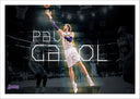 Lámina Balonceto, España, Pau Gasol, Lakers, NBA