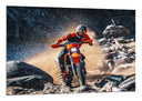 Cuadro Motor, Enduro, moto rally
